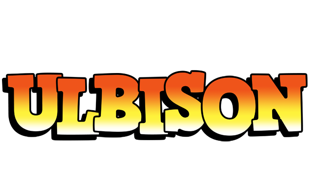Ulbison sunset logo