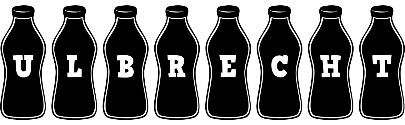 Ulbrecht bottle logo