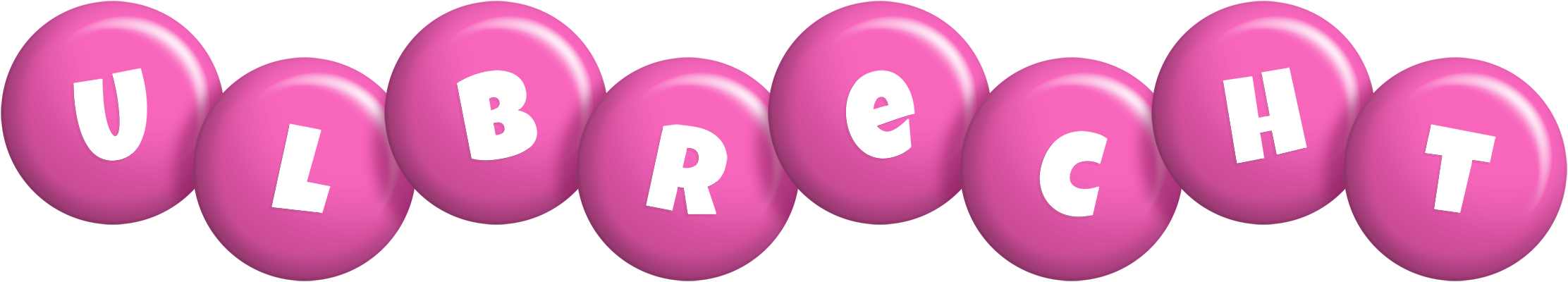 Ulbrecht candy-pink logo