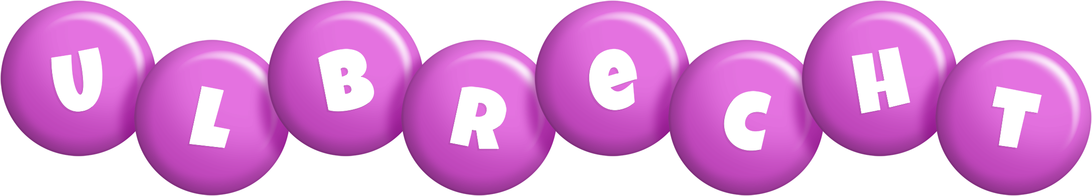 Ulbrecht candy-purple logo