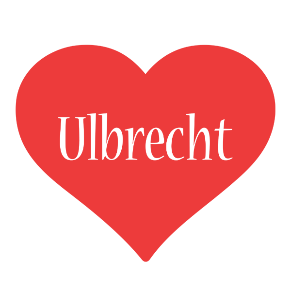 Ulbrecht love logo