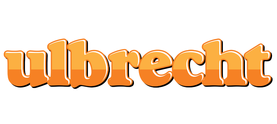 Ulbrecht orange logo
