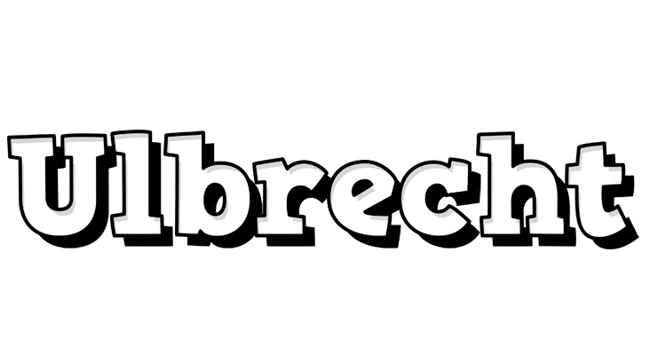Ulbrecht snowing logo