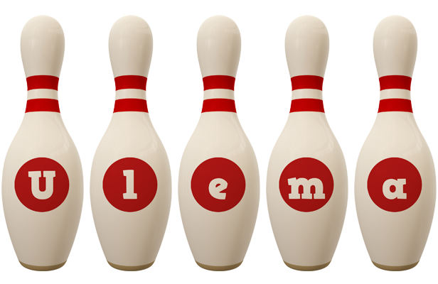 Ulema bowling-pin logo