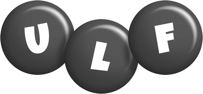 Ulf candy-black logo