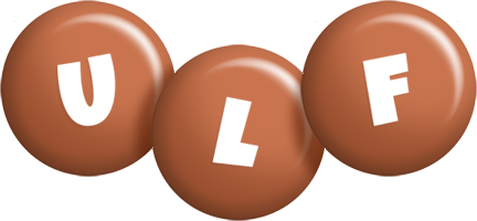 Ulf candy-brown logo