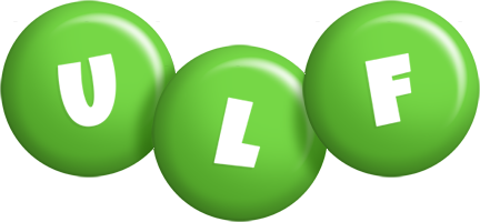 Ulf candy-green logo