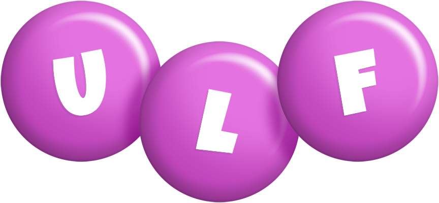 Ulf candy-purple logo