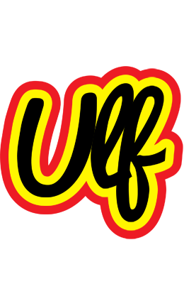 Ulf flaming logo