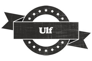 Ulf grunge logo