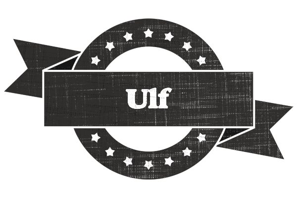 Ulf grunge logo