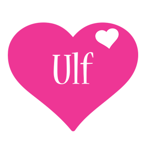 Ulf love-heart logo