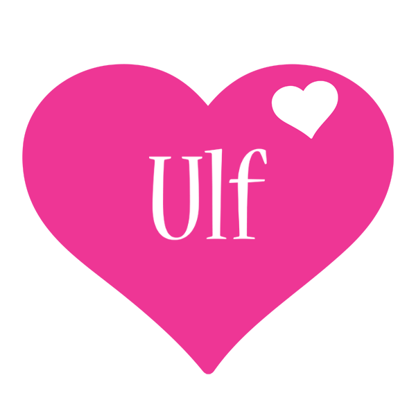 Ulf love-heart logo