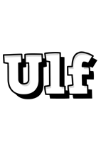 Ulf snowing logo