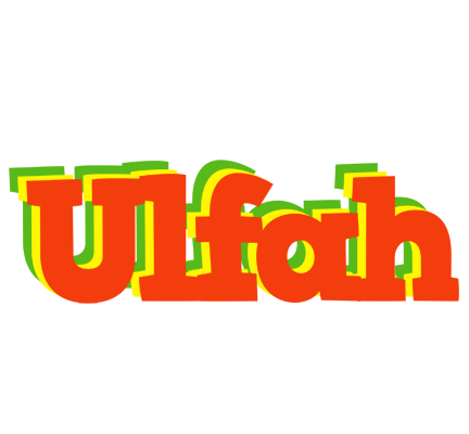Ulfah bbq logo