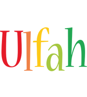 Ulfah birthday logo