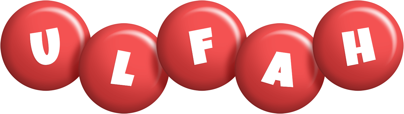 Ulfah candy-red logo