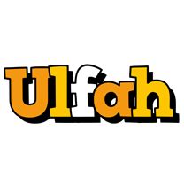 Ulfah cartoon logo