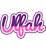 Ulfah cheerful logo