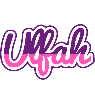 Ulfah cheerful logo