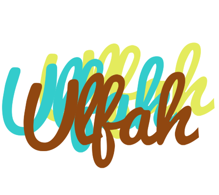 Ulfah cupcake logo