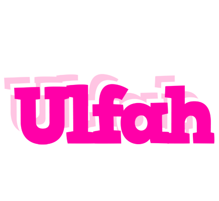 Ulfah dancing logo