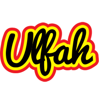 Ulfah flaming logo