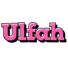 Ulfah girlish logo