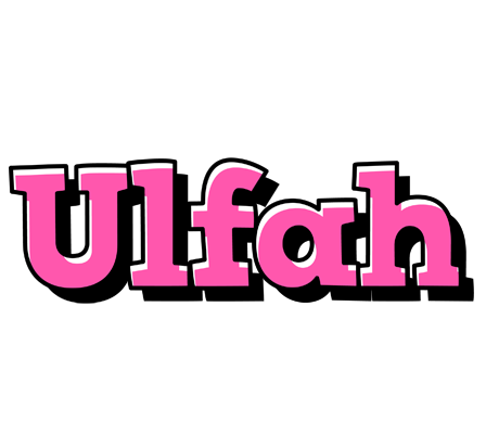 Ulfah girlish logo