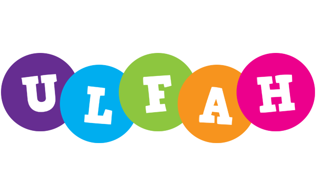 Ulfah happy logo