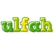 Ulfah juice logo