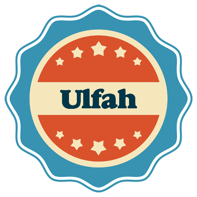 Ulfah labels logo
