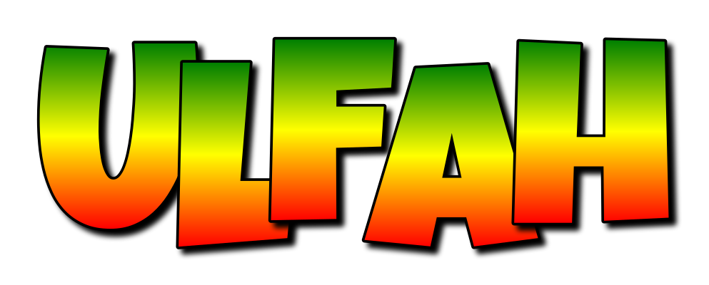 Ulfah mango logo