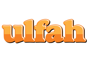 Ulfah orange logo