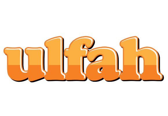 Ulfah orange logo