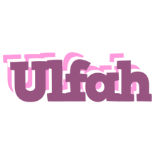 Ulfah relaxing logo