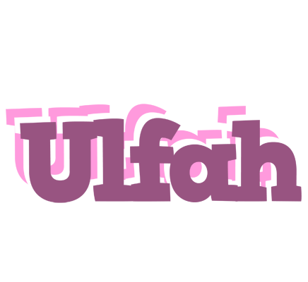 Ulfah relaxing logo