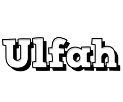 Ulfah snowing logo