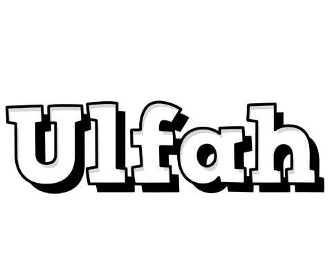 Ulfah snowing logo