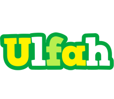 Ulfah soccer logo