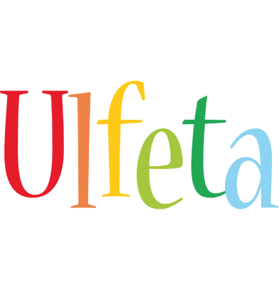 Ulfeta birthday logo
