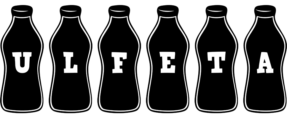 Ulfeta bottle logo