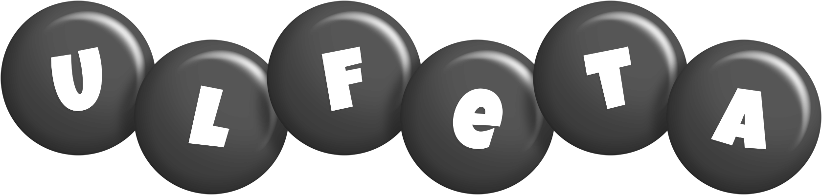 Ulfeta candy-black logo