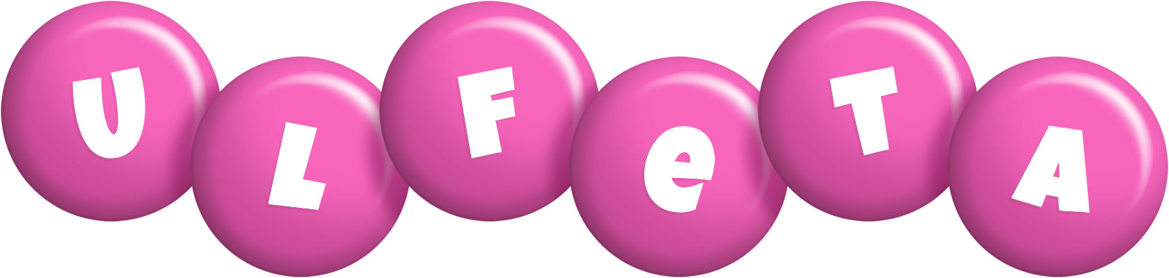 Ulfeta candy-pink logo