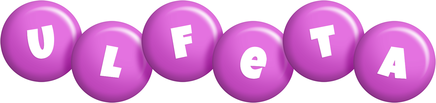 Ulfeta candy-purple logo