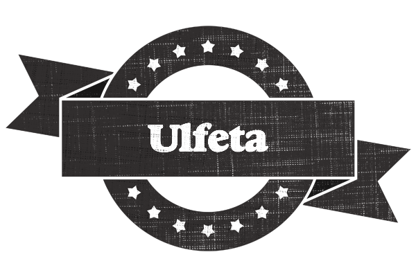 Ulfeta grunge logo