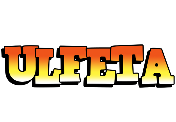 Ulfeta sunset logo