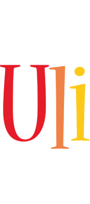 Uli birthday logo