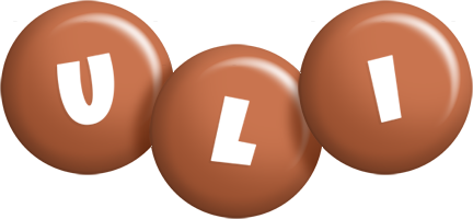 Uli candy-brown logo