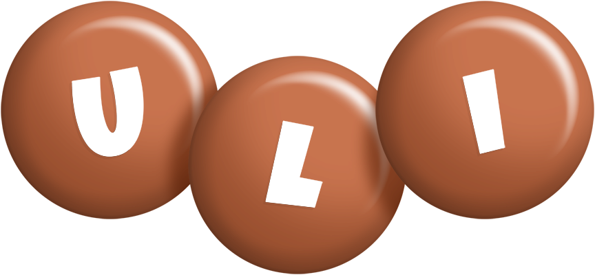 Uli candy-brown logo
